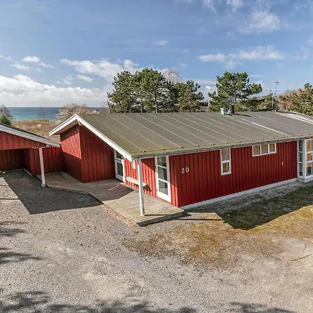 Tatil Evi Aakirkeby With Fireplace 02 *