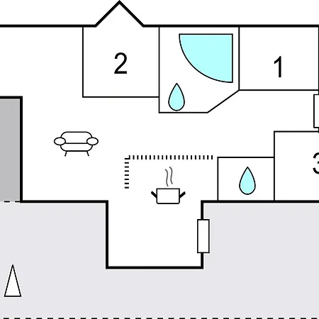 Aakirkeby With Fireplace 02 Vester Somarken